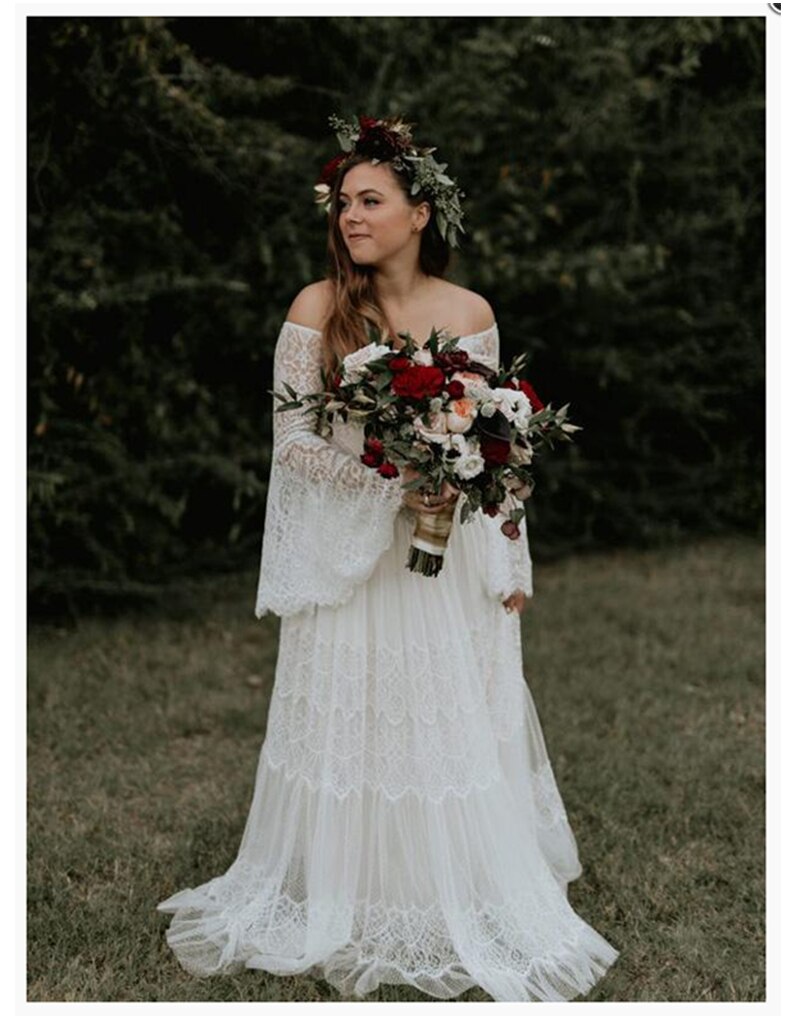 Robe De Mariée Bohème Pour Femme Ronde Hera Noces 