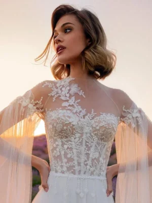 Robe de Mariée Bohème Provence – Image 3