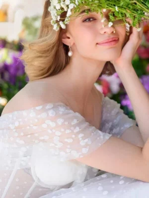 Robe de Mariée Style Bohème Romantique – Image 4