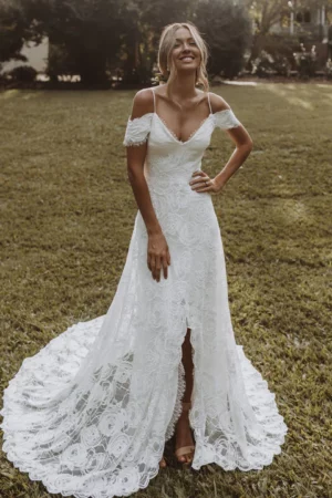 Robe de Mariée Chic Bohème