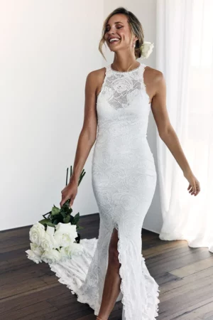 Robe de Mariée Style Vintage – Image 2