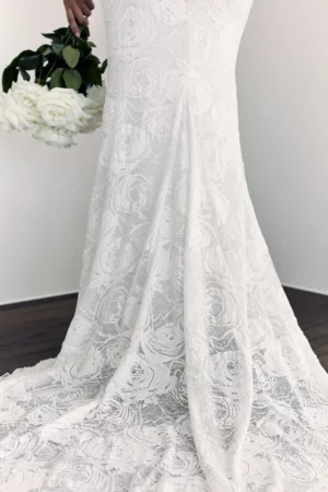 Robe de Mariée Style Vintage – Image 6