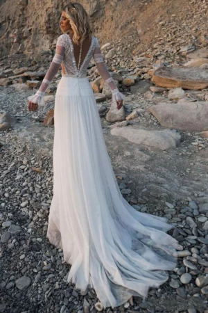 Robe de Mariée Vintage Année 60 – Image 3