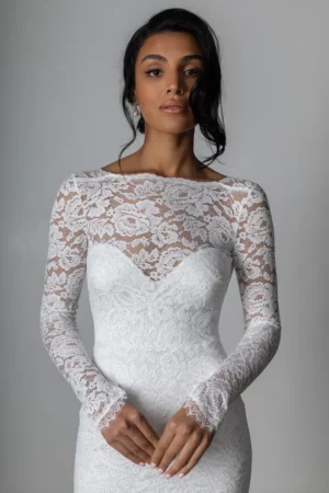 Robe de Mariée Dentelle Vintage – Image 5