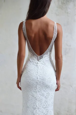 Robe de Mariée Bohème Chic Sexy – Image 8