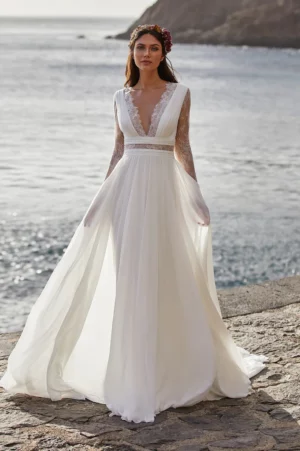 Robe de Mariée Bohème Chic