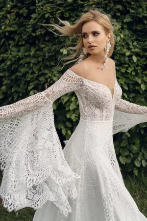 Robe de Mariée Vintage Année 40 – Image 4
