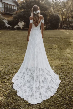 Robe de Mariée Chic Bohème – Image 3