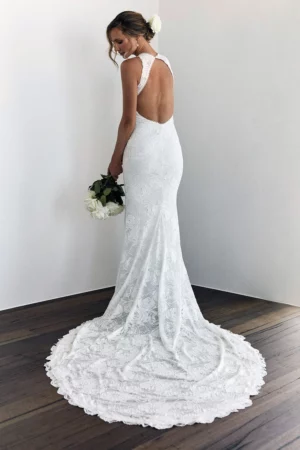 Robe de Mariée Style Vintage – Image 3