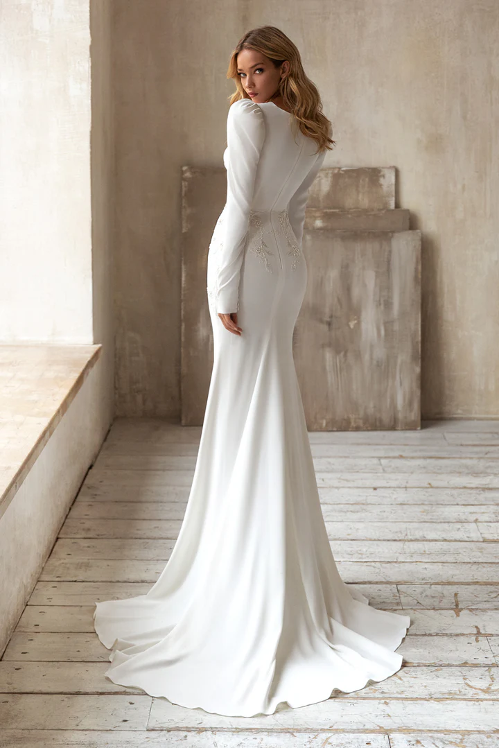 Robe de Mariée Style Empire Bohème 4 Robe de Mariée Style Empire Bohème
