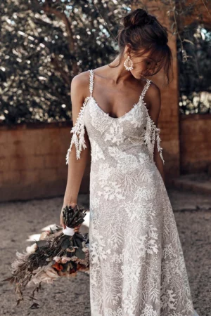 Robe de Mariée Bohème Romantique – Image 2