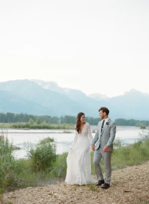 Robe de Mariée Vintage à Manches Longues – Image 5