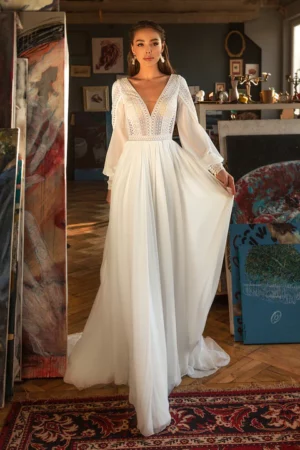 Robe de Mariée Style Champêtre