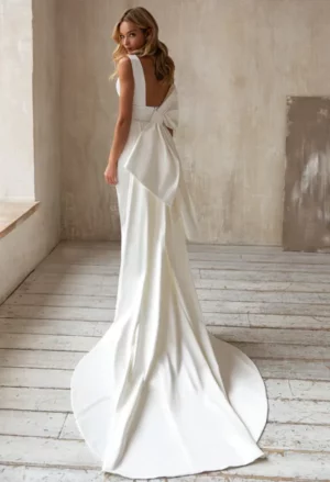 Robe de Mariée Champêtre Sirène – Image 2