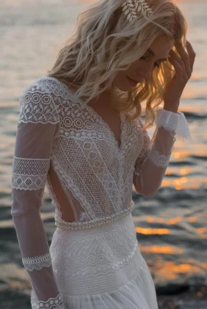 Robe de Mariée Vintage Année 60 – Image 2