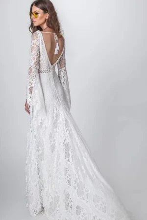 Robe de Mariée Style Bohème – Image 5