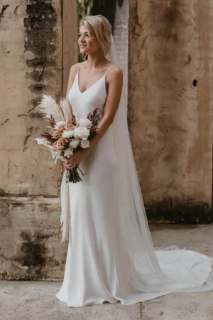 Robe de Mariée Bohème Chic Dos Nu