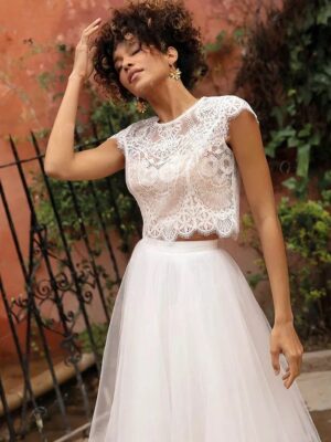 Robe de Mariée Bohème Tranquillité Sauvage