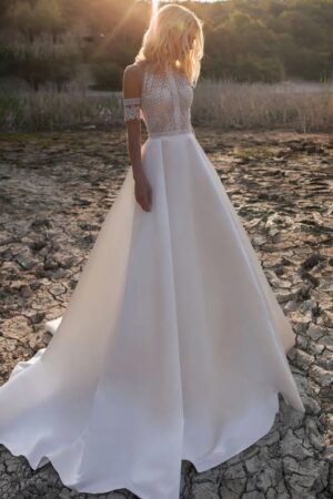 Robe de Mariée Bohème Fleur du Vent