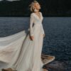 Robe de Mariée Bohème Nuance d’Ivoire