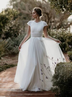 Robe de Mariée Bohème Délice Intime