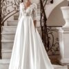 Robe de Mariée Bohème Voile Céleste
