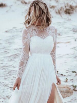 Robe de Mariée Bohème Perle de Rosée