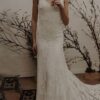 Robe de Mariée Champêtre Papillon d’Argent