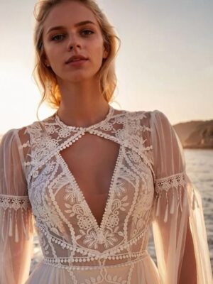 Robe de Mariée Bohème Lumière Bohème