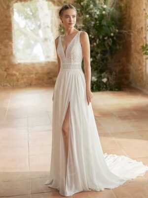 Robe de Mariée Bohème Brise d’Avril