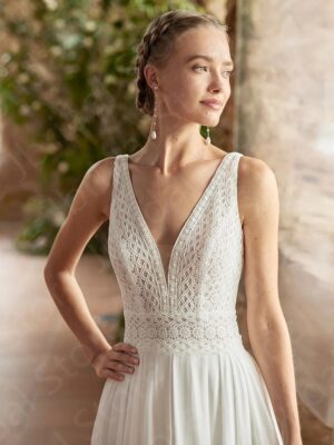 Robe de Mariée Bohème Brise d’Avril