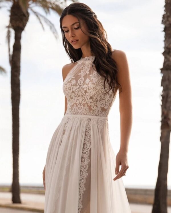 Robe de Mariée Bohème Étoile Oubliée