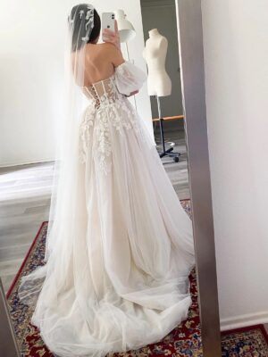 Robe de Mariée Bohème Chuchotement Solaire