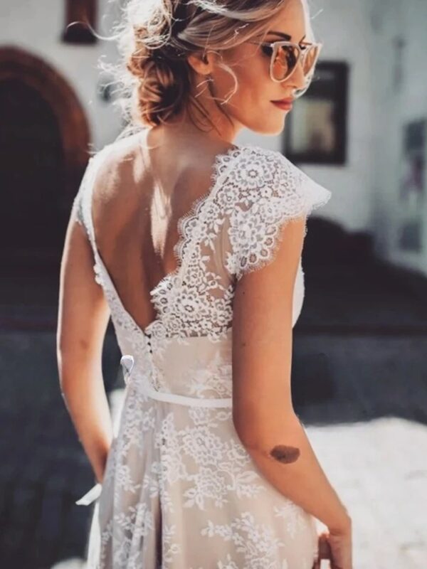 Robe de Mariée Bohème Souvenir d’Écume