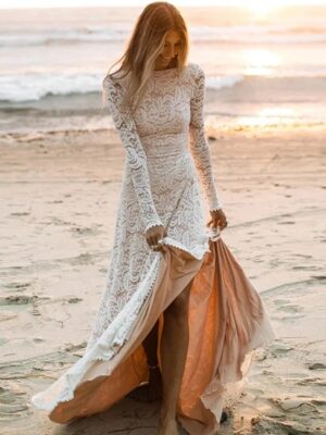 Robe de Mariée Bohème Jardin Secret