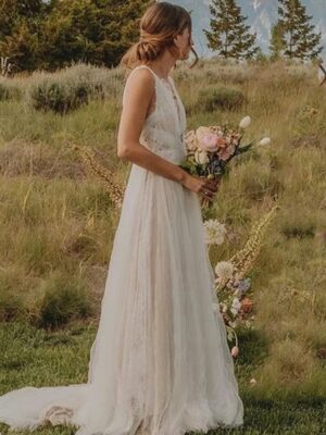 Robe de Mariée Bohème Amour Libre
