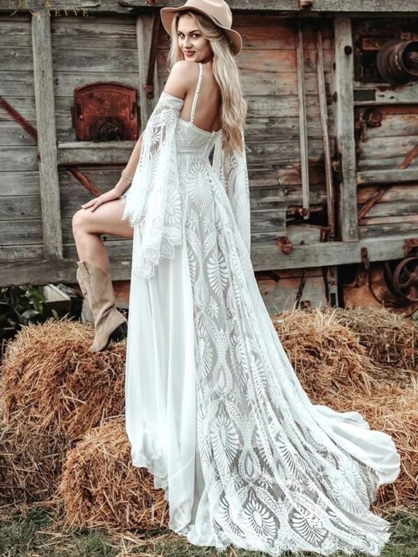 Robe de Mariée Bohème Silence Doré