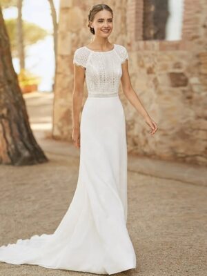 Robe de Mariée Bohème Parfum d’Ailleurs