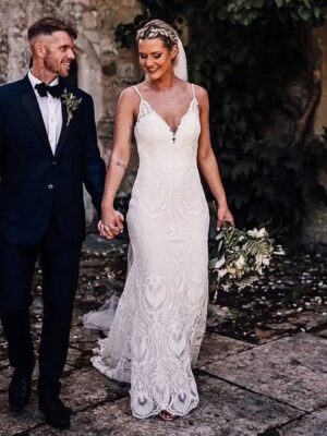 Robe de Mariée Bohème Écho du Désir