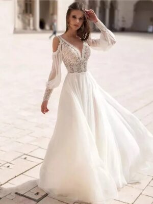 Robe de Mariée Bohème Parfum d’Horizon
