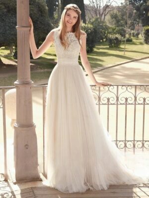 Robe de Mariée Bohème Soleil d’Hiver