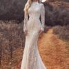 Robe de Mariée Bohème Voile de Plume