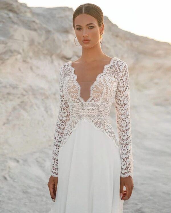 Robe de Mariée Bohème Muse des Saisons