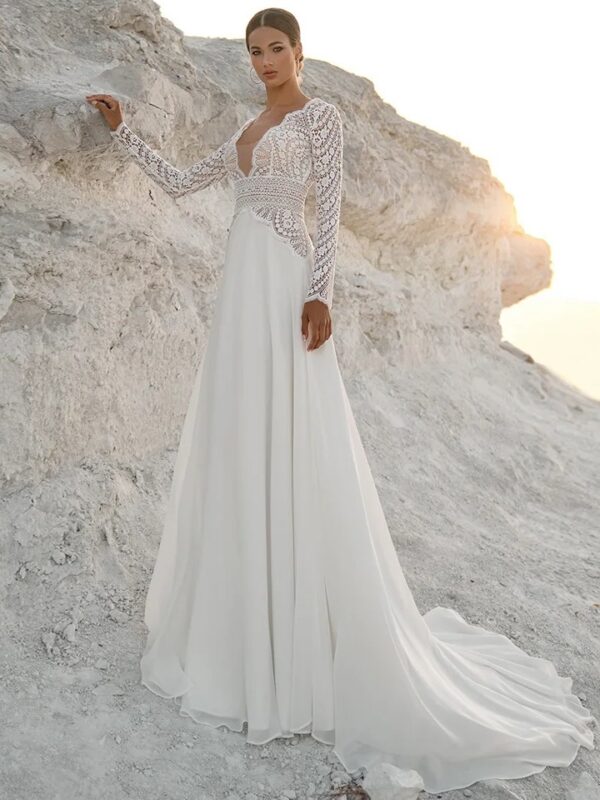 Robe de Mariée Bohème Muse des Saisons