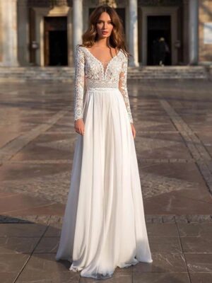 Robe de Mariée Bohème Plénitude Secrète