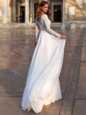 Robe de Mariée Bohème Plénitude Secrète