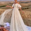 Robe de Mariée Bohème Larmes de Lune