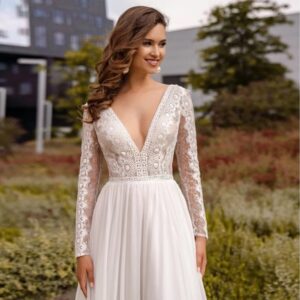 Robe de Mariée Bohème Source Intemporelle