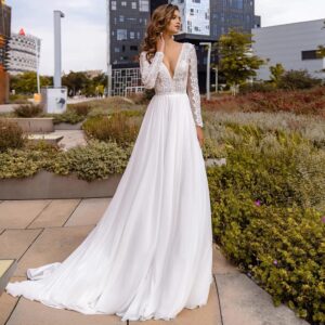 Robe de Mariée Bohème Source Intemporelle