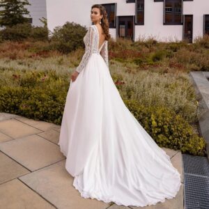 Robe de Mariée Bohème Source Intemporelle